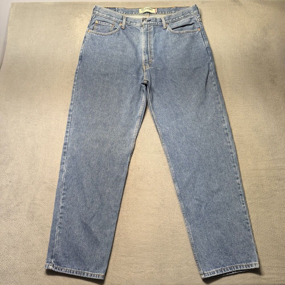 Levi’s 550 Relaxed Fit Jeans Men’s 40x32 Blue Medium Wash 100% Cotton Denim